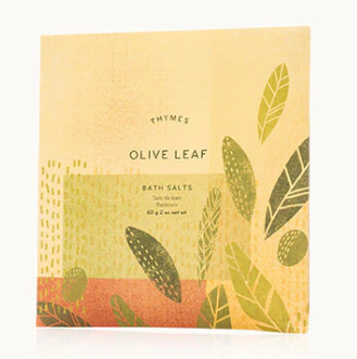 Olive Leaf Bath Salts Envelope