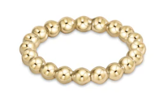 Classic Gold 3mm Bead Ring