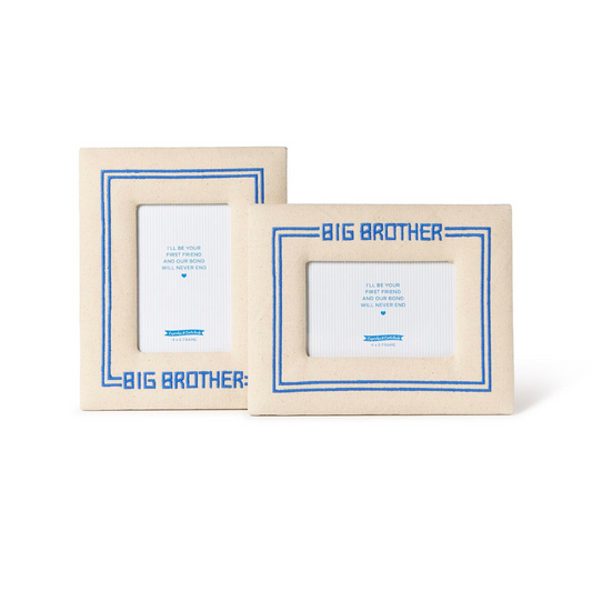 Embroidered Photo Frame - Big Brother