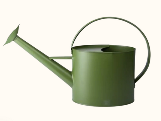 Metal Outdoor Watering Can - Grass Green