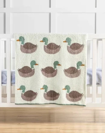 Mallard Duck Chenille Blanket