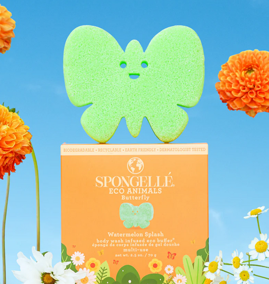 Eco Animals Kids Buffer - Butterfly