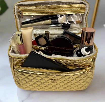 Classic Train Case - Gold