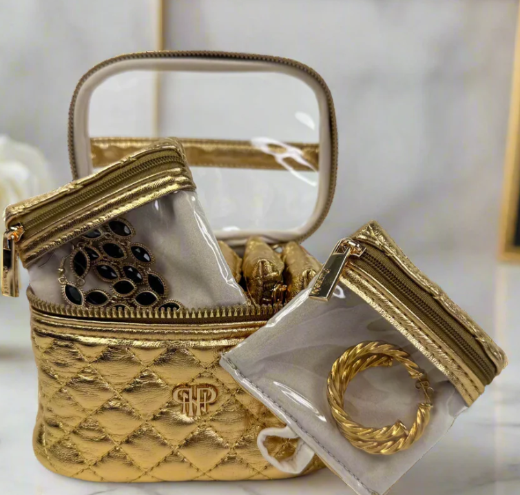 Getaway Jewelry Case - Gold