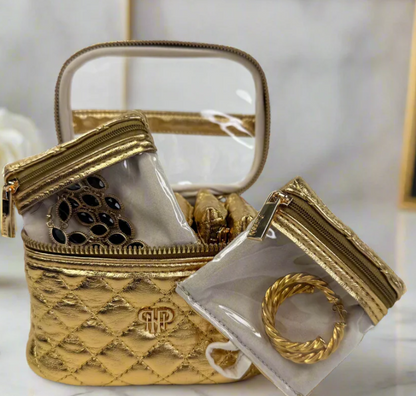 Getaway Jewelry Case - Gold