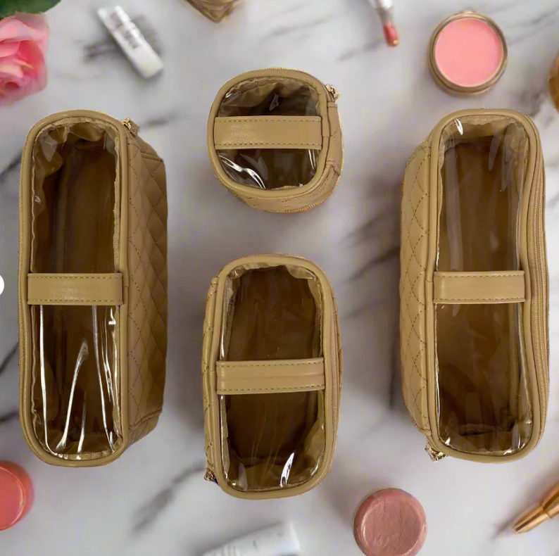 Mini Diva Makeup Case - Nude