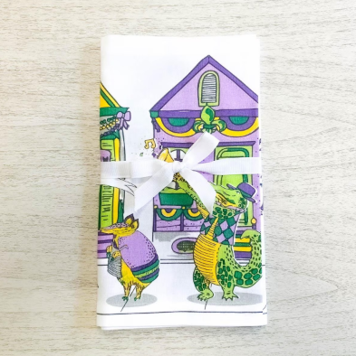 Mardi Gras Parade Table Runner