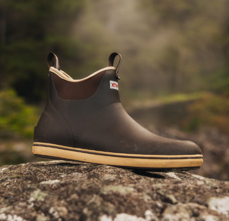 Men's Ankle Deck Boots - Chocolate Tan
