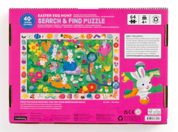 Easter Egg Hunt 64 Piece Search and Find Puzzle