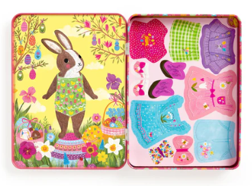 Garden Bunnies Magnetic Dress-Up