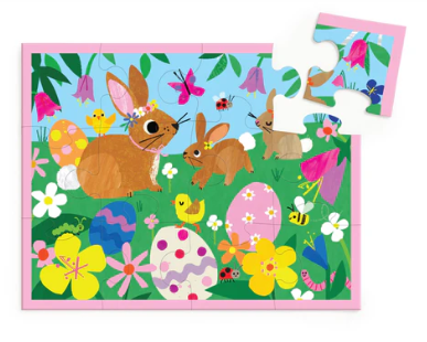 Spring Bunnies 12 Piece Pouch Puzzle