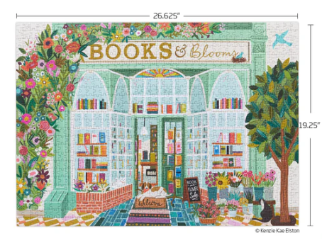 Books and Blooms Puzzle