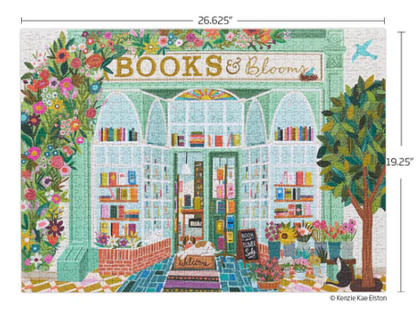 Books and Blooms Puzzle