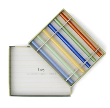 The Whistler Glass Lowball Straws