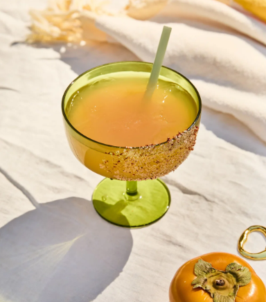 The Rue Margarita Glasses - Olive