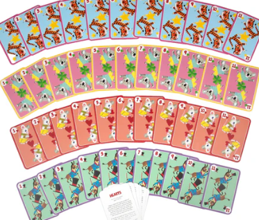 Hearts Card Game Playing Cards