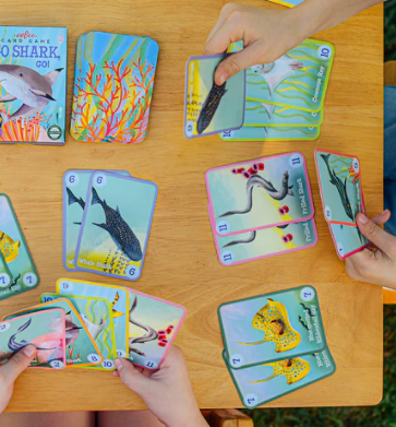 Go Shark Go! Card Game Playing Cards