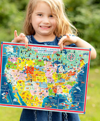 USA Map 20 Piece Puzzle