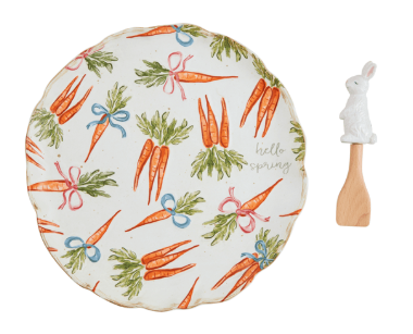 Round Carrot Platter Set