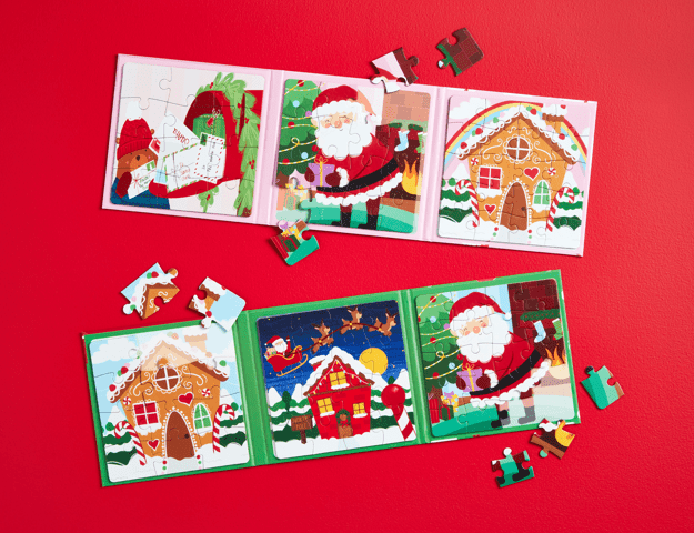 Christmas Magnetic Puzzle - Green