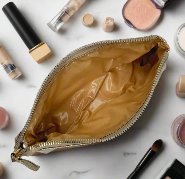 Sleek Stash Go-To-Case - Glimmer Leopard