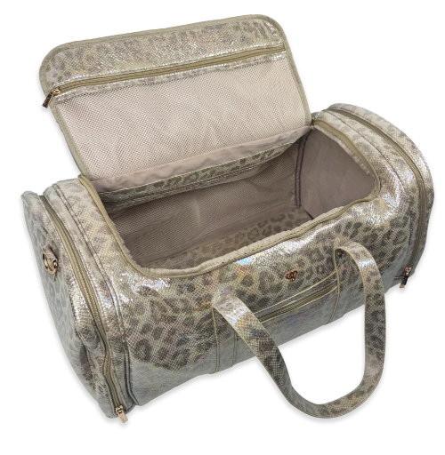 Signature VIP Duffel Bag - Glimmer Leopard