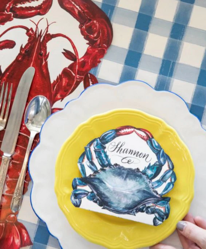 Crab Place Cards