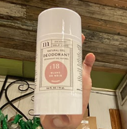 Natural Gel Deodorant - No 18 Blanc de Noir