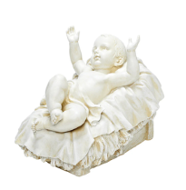 3 Piece Outdoor 39" Nativity Set
