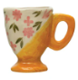 3-6 oz. Hand Painted Stoneware Espresso/Child's Mug