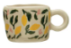 3-6 oz. Hand Painted Stoneware Espresso/Child's Mug
