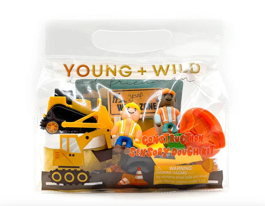 Sensory Dough Bag - Construction Workers