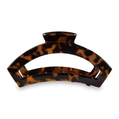 Open Large Hair Clip - Blonde Tortoise