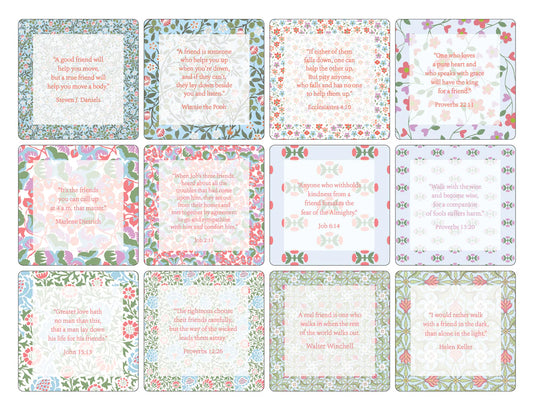 Oversized Friendship Verse Cards