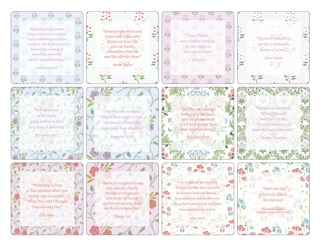 Oversized Friendship Verse Cards