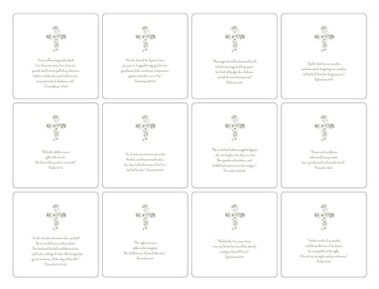 Oversized Marriage Quote Cards