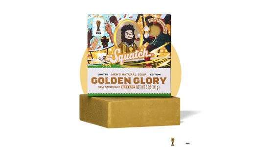 Dr. Squatch Men's Natural Bar Soap - Golden Glory