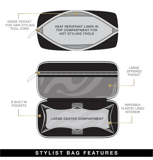 Stylist Travel Bag - Pearl