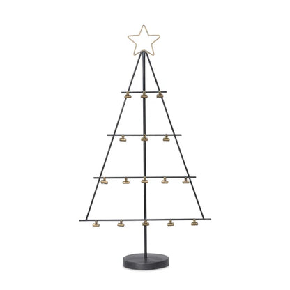 Iron Christmas Tree Card Holder