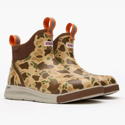 Women's Ankle Deck Boot Sport - Duck Camo