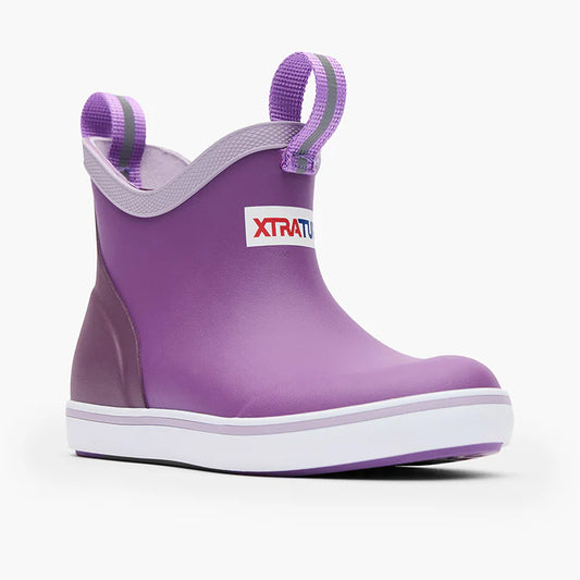 Little Kids ankle Deck Boots - Purple