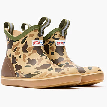 Little Kids Ankle Deck Boots - Duck Camo