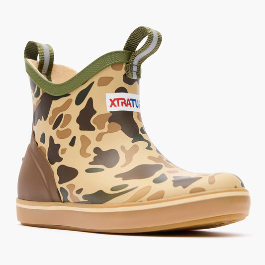Little Kids Ankle Deck Boots - Duck Camo