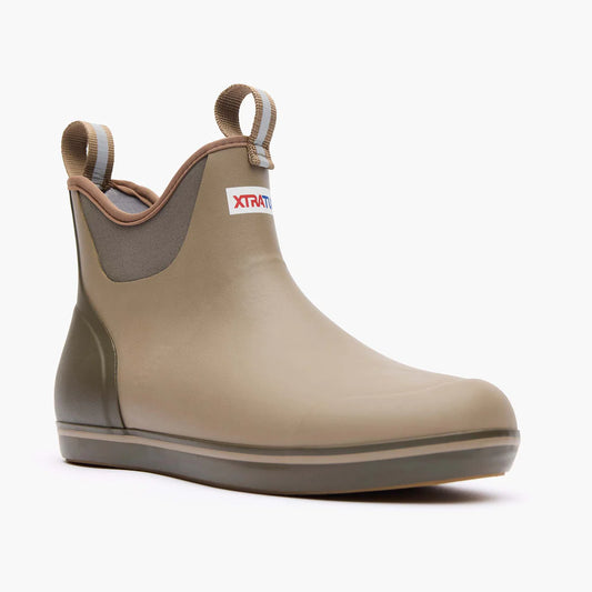 Men's Ankle Deck Boot - Earth Brown