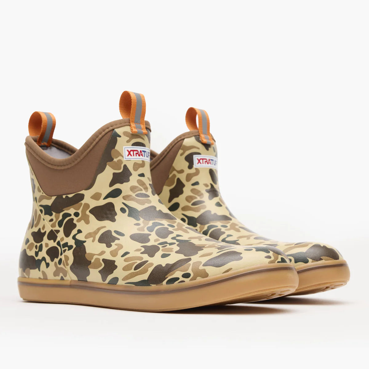 Men's Ankle Deck Boots - Duck Camo