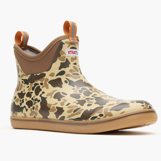 Men's Ankle Deck Boots - Duck Camo