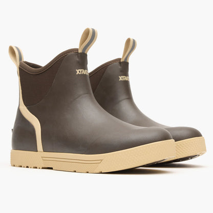Men's Wheelhouse Ankle Deck Boots - Brown