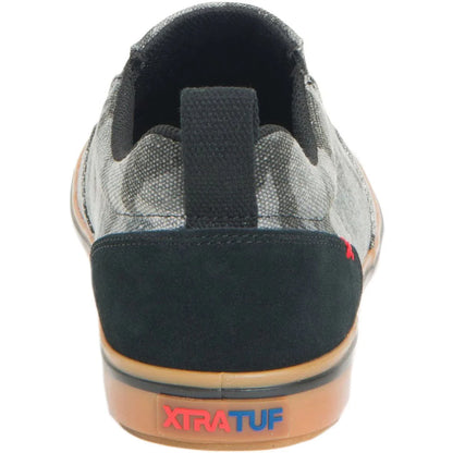 Men's Canvas Sharkbyte Deck Shoe - Black Camo