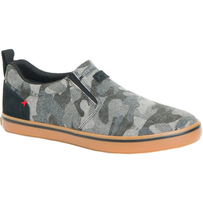 Men's Canvas Sharkbyte Deck Shoe - Black Camo
