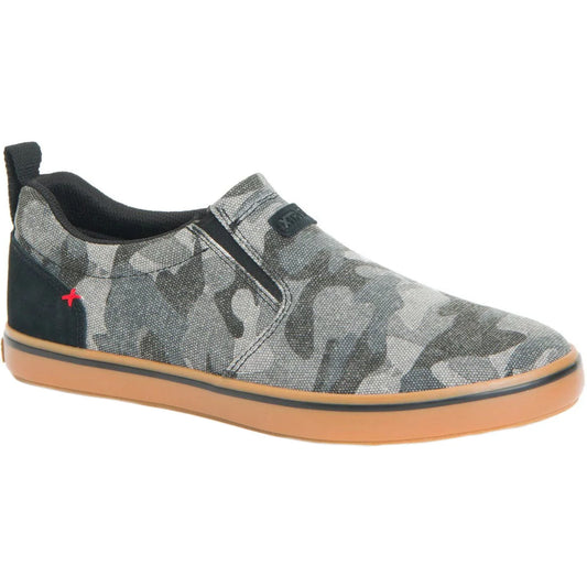 Men's Canvas Sharkbyte Deck Shoe - Black Camo